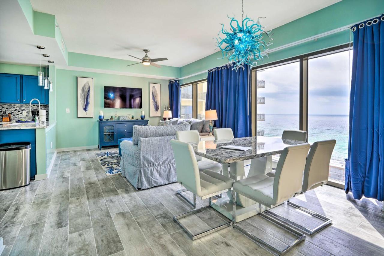 Chic Panama City Beach Condo With Pool And Gulf Views Esterno foto