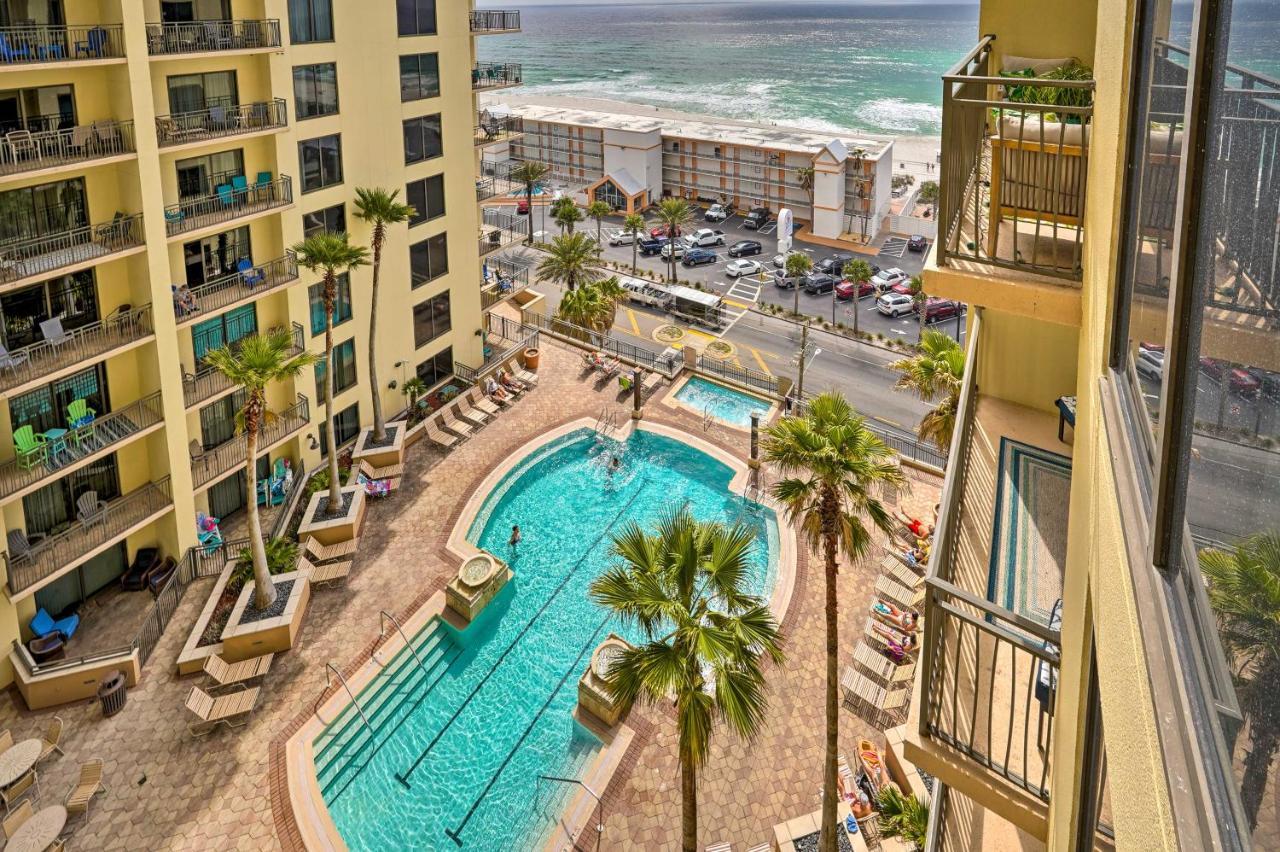 Chic Panama City Beach Condo With Pool And Gulf Views Esterno foto
